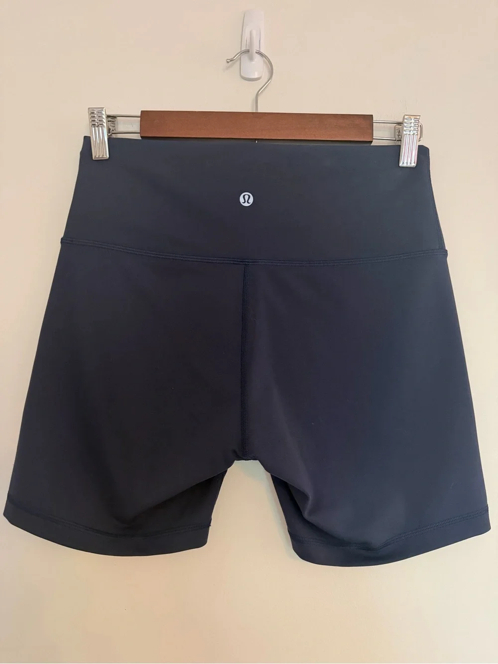 Lululemon Women's High-Waist Navy Active Shorts